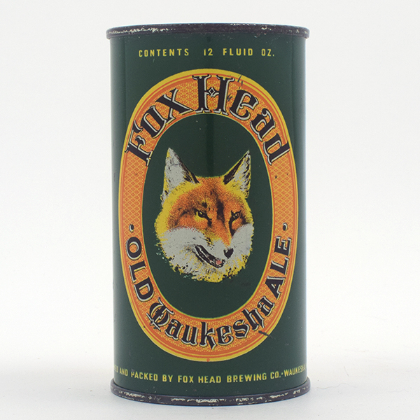 Appraisal: Fox Head Ale Flat Top - Reference USBC - Brewery