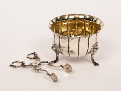 Appraisal: An Irish silver and silver gilt sugar bowl circa Hibernia