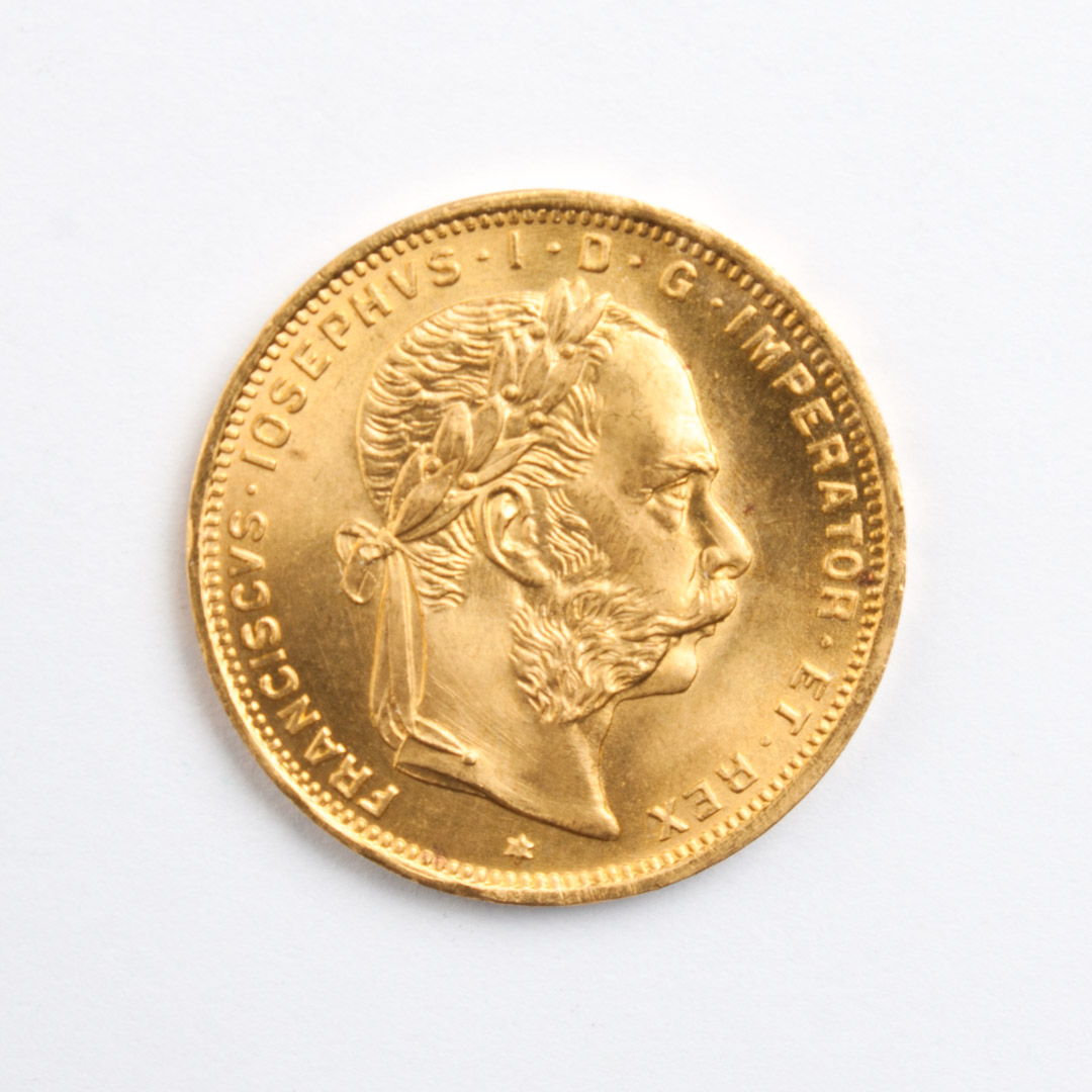 Appraisal: Austria-Hungary gold corona MS