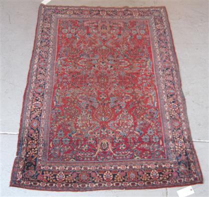 Appraisal: Sarouk rug west persia circa