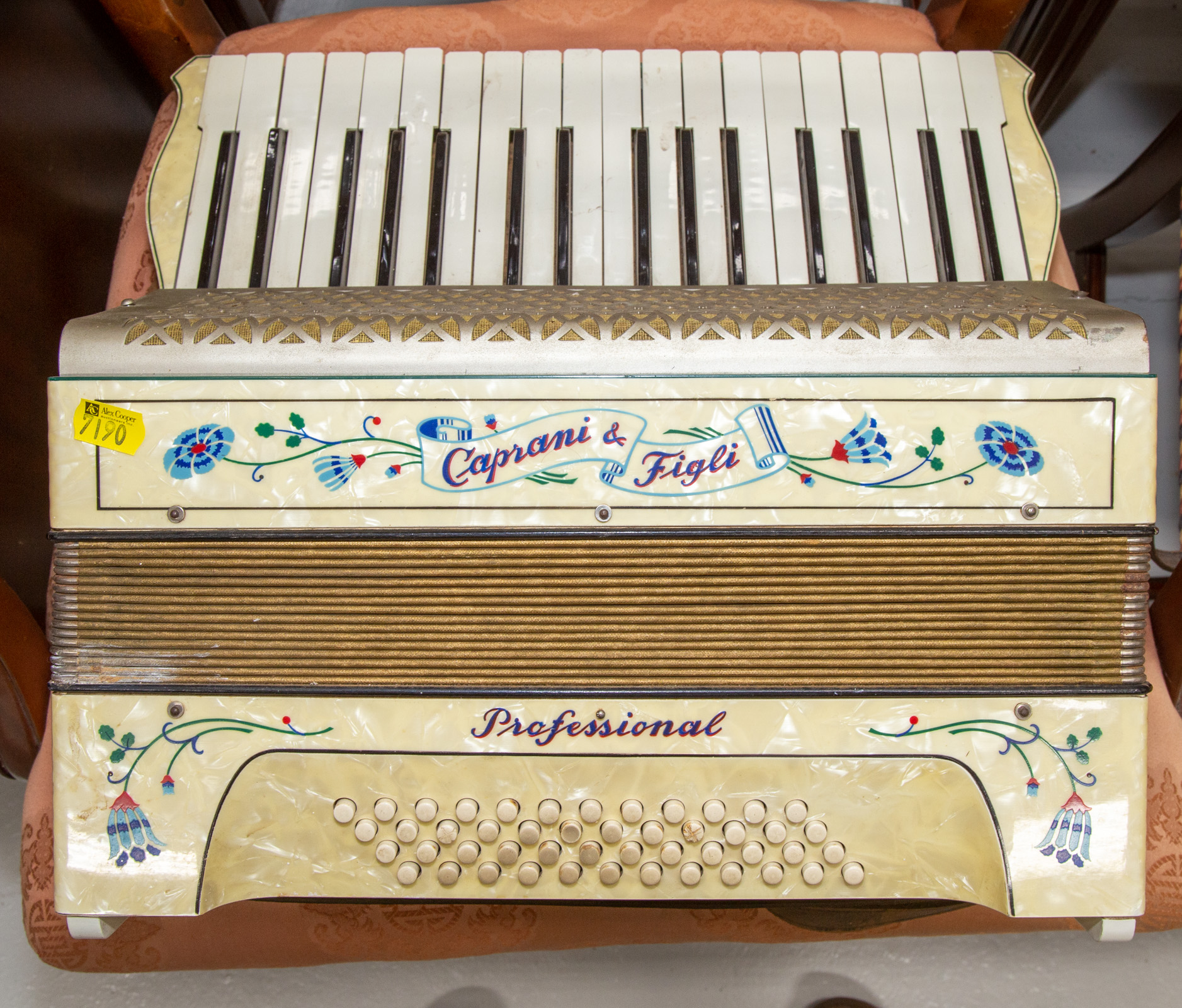 Appraisal: CAPRANI FIGLI PROFESSIONAL ACCORDION