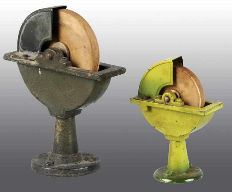 Appraisal: Lot of German Cast Grinder Steam Toys Description Believed to