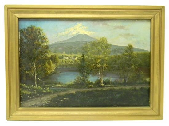 Appraisal: Rod E Miller American th th C oil on board