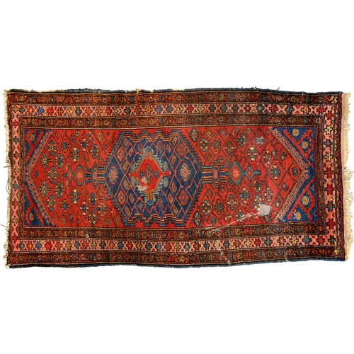 Appraisal: Two antique rugs x cm and x cm More Information