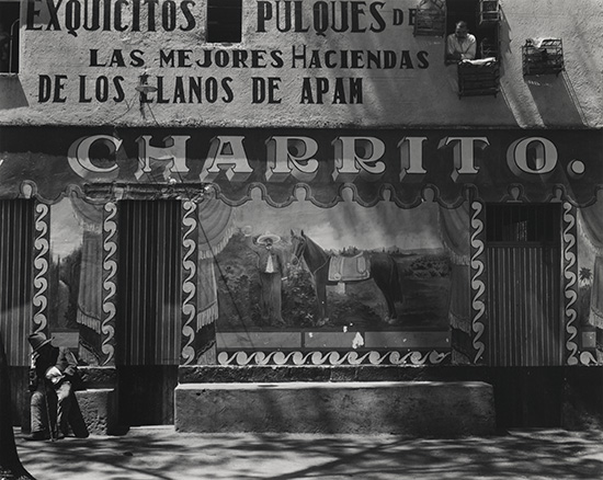 Appraisal: WESTON EDWARD - WESTON COLE - Pulqueria Mexico Silver print