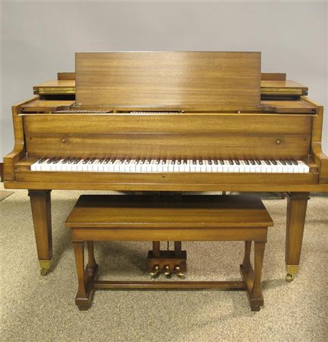 Appraisal: HAMILTON CO BABY GRAND PIANO AND PIANO BENCH d in