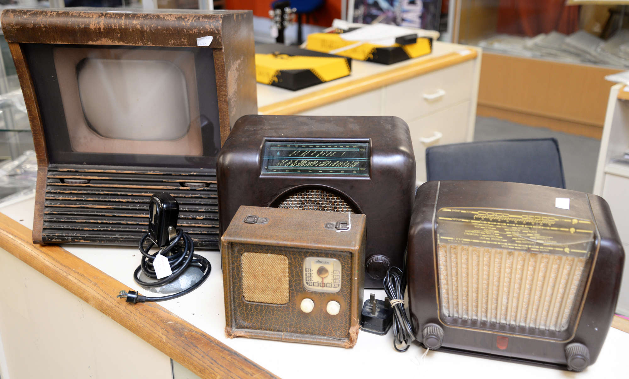 Appraisal: Vintage Pye Television three vintage Radios