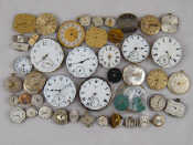 Appraisal: A mixed lot comprising a large quantity of watch movements