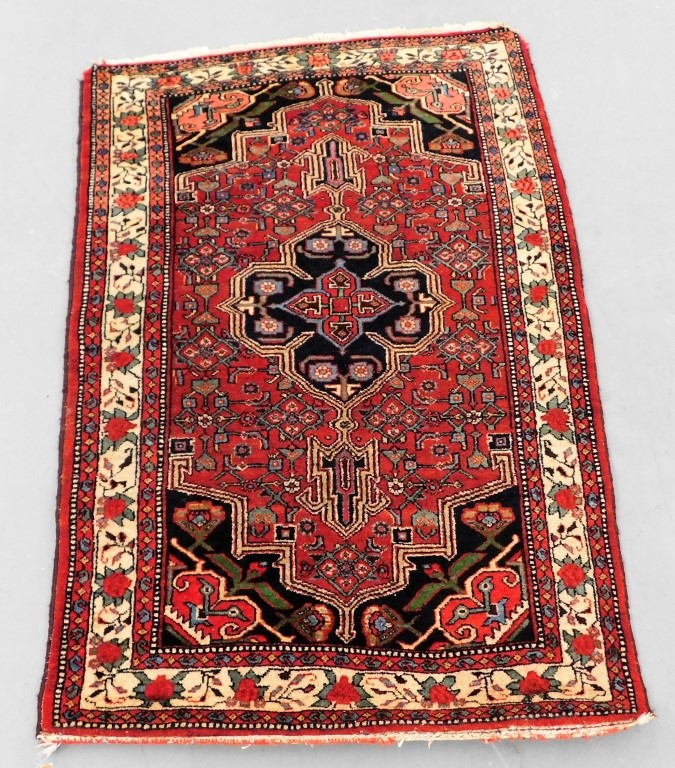 Appraisal: MIDDLE EASTERN BIJAR RUG Middle East th Century Central black