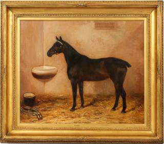 Appraisal: ANTHONY DE BRIE OIL ON CANVAS ANTHONY DE BRIE BRITISH