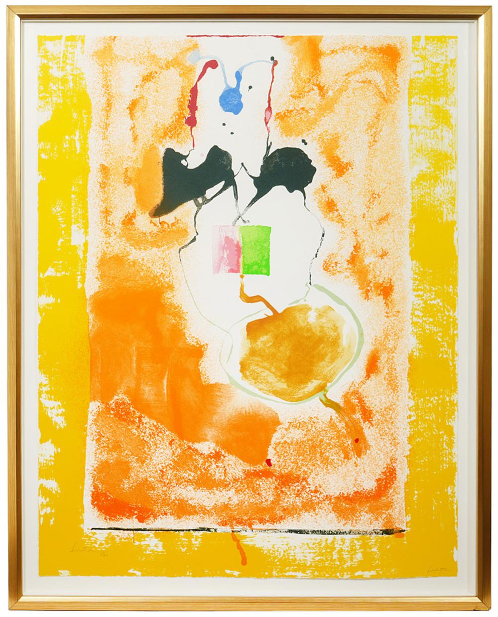 Appraisal: Helen Frankenthaler American - 'Solar Imp' Screenprint in colors on