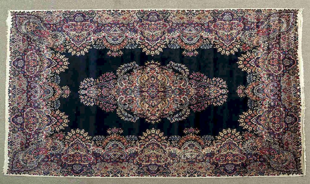 Appraisal: Imperial by Karastan Kirman Room Size Rug DESCRIPTION Imperial by