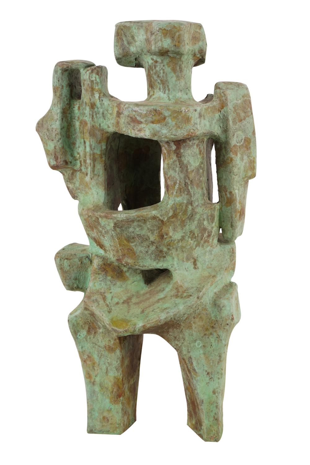 Appraisal: BARBARA BERETICH - ABSTRACT TORSObronze unsigned Provenance The Estate of