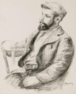 Appraisal: AFTER PIERRE AUGUSTE RENOIR - LITHOGRAPH Title 'Louis Valtat' from