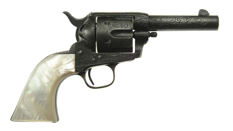 Appraisal: EXTREMELY RARE FACTORY ENGRAVED COLT SGL ACTION SHERIFF S MODEL