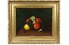 Appraisal: OOC - Still Life of Fruit in Glass Bowl signed