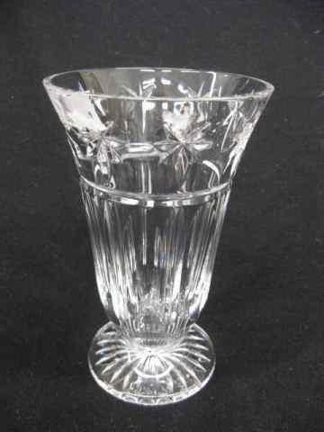 Appraisal: Waterford Cut Crystal Vase trumpet shape signed '' excellent