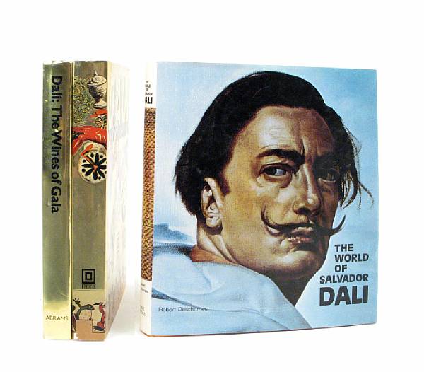 Appraisal: Dali Salvador volumes including Dali Salvador Les Diners de Gala