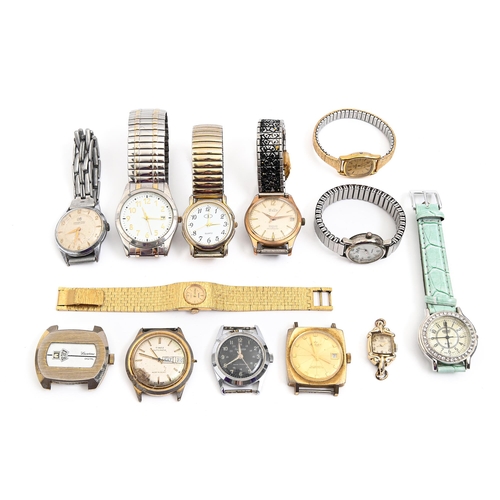 Appraisal: Miscellaneous lady' and gentleman's wristwatches More Information Sold as seen