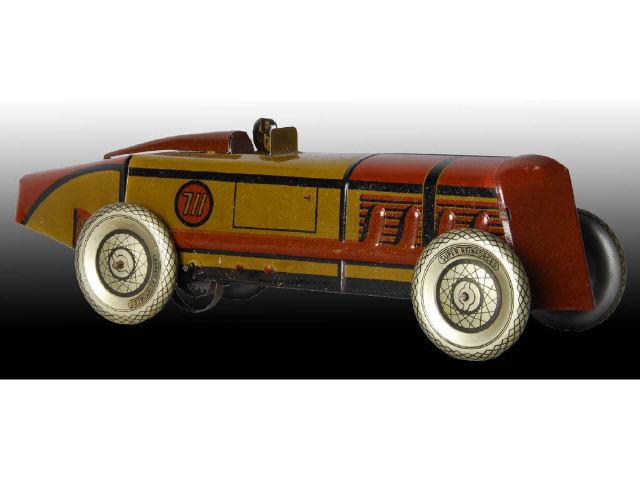 Appraisal: Marx - Wind-Up Toy Race Car Toy Description Great Britain