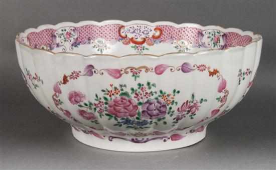 Appraisal: Samson porcelain bowl in the Chinese Export Famille Rose manner