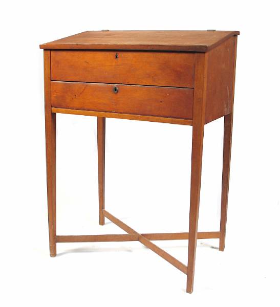 Appraisal: A fruitwood lectern height ft in width in depth in