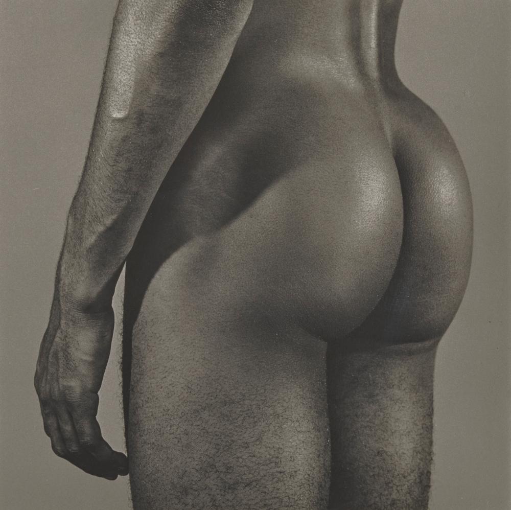 Appraisal: ROBERT MAPPLETHORPE American - Ron Simms gelatin silver print titled