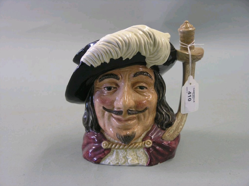 Appraisal: A large Royal Doulton character jug 'Porthos' D