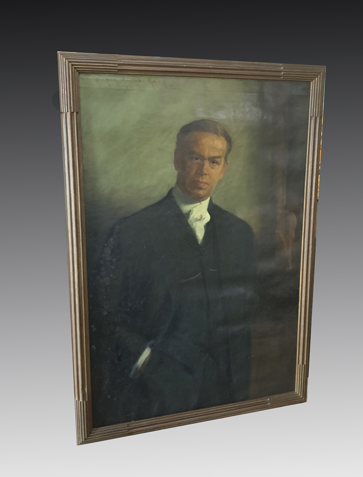 Appraisal: KNOX Susan Ricker American - Portrait of William Best Oil