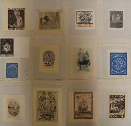 Appraisal: A Collection of Bookplates from around the world includes plates