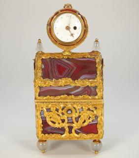 Appraisal: George II Necessaire A Mid th Century English Gold and