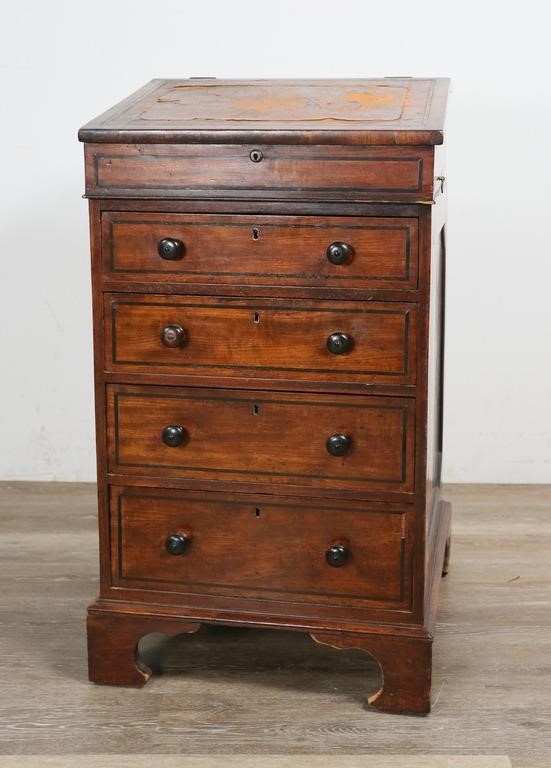 Appraisal: TH CENTURY ENGLISH DAVENPORT DESK th Century English Davenport Desk