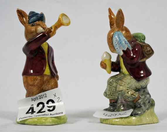 Appraisal: Royal Doulton Bunnykins Figures Rise and Shine DB and Cooling