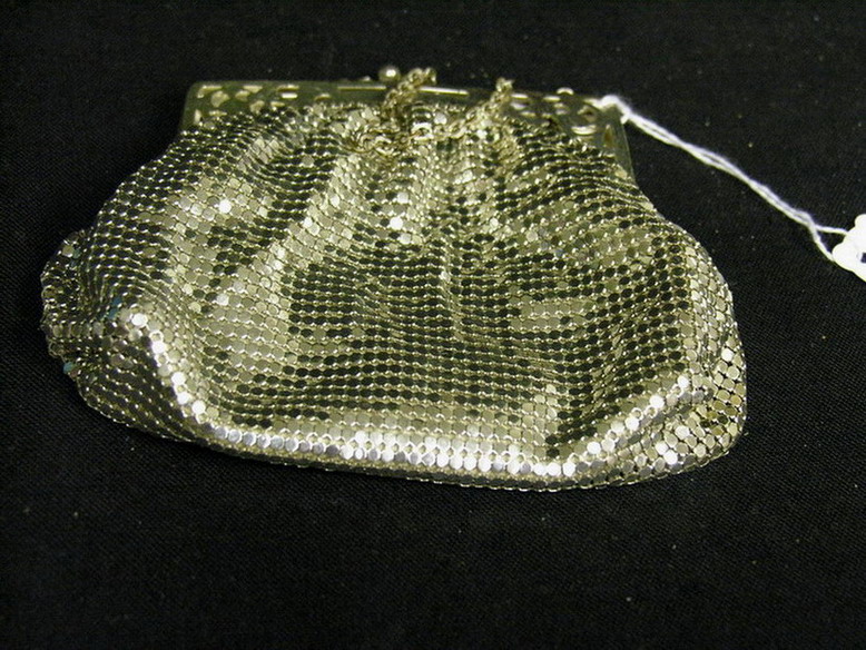 Appraisal: WHITING AND DAVIS MESH PURSE Size by