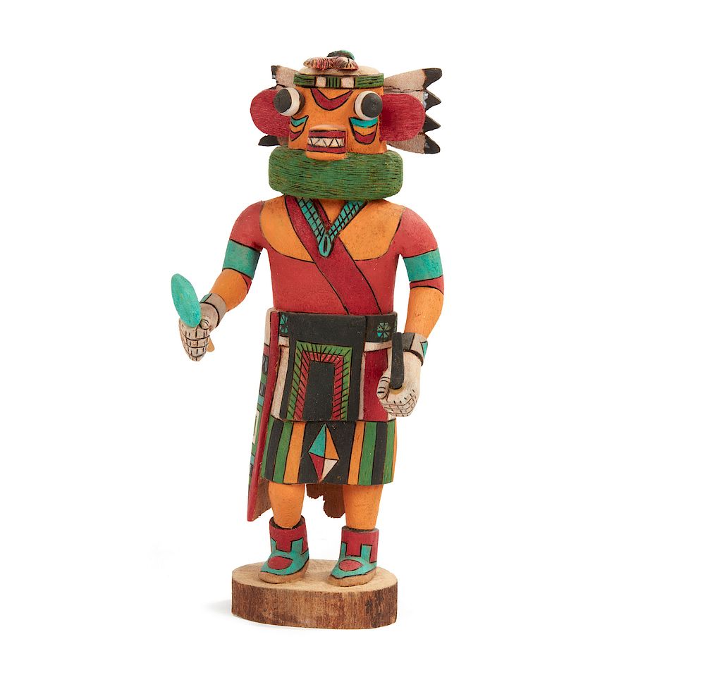 Appraisal: Hopi Moon Kachina H lolo-Muyao Elmer Adams Hopi Moon Kachina