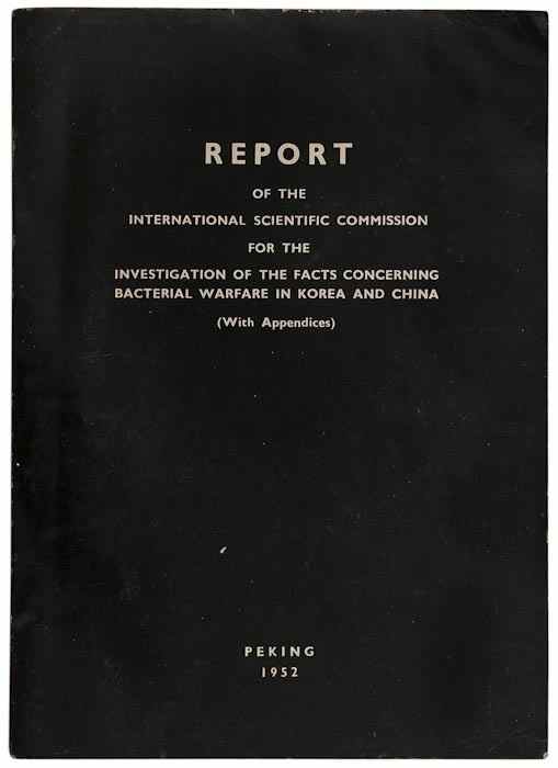 Appraisal: Report of the International Scientific Commission first printing first issue