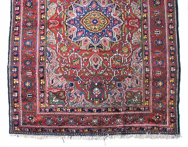 Appraisal: A Bakhtiari rug size approximately ft in x ft in