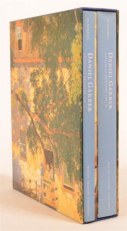 Appraisal: vols Artist Daniel Garber Catalog Raisonne Humphries Daniel Garber Catalogue