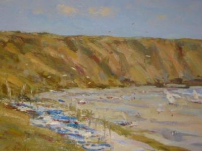 Appraisal: NEVILLE BARKER The Yacht Club Filey signed on board x