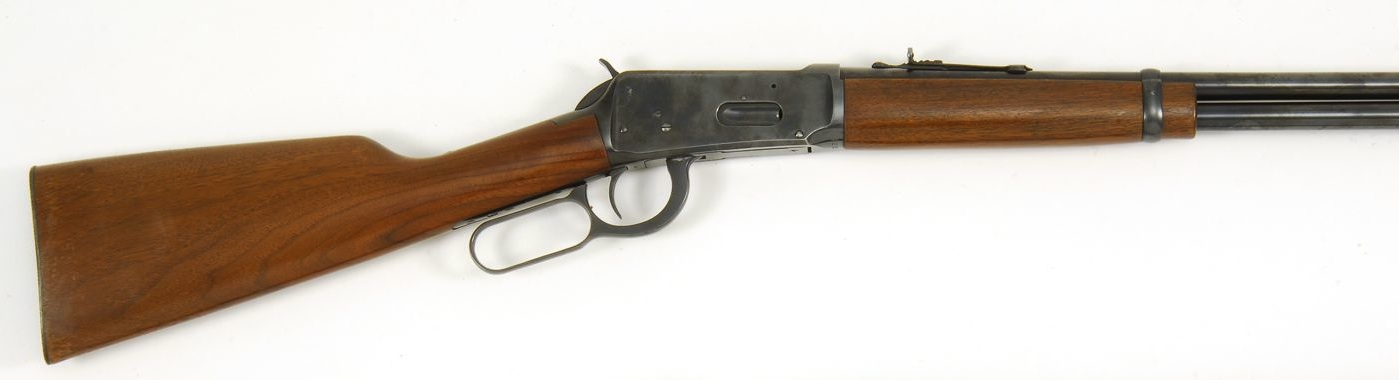 Appraisal: WINCHESTER MODEL LEVER-ACTION RIFLE - cal Serial Blued finish Length