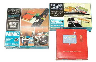 Appraisal: Triang Minic Motorway a trio of Boxed Building Kits comprising