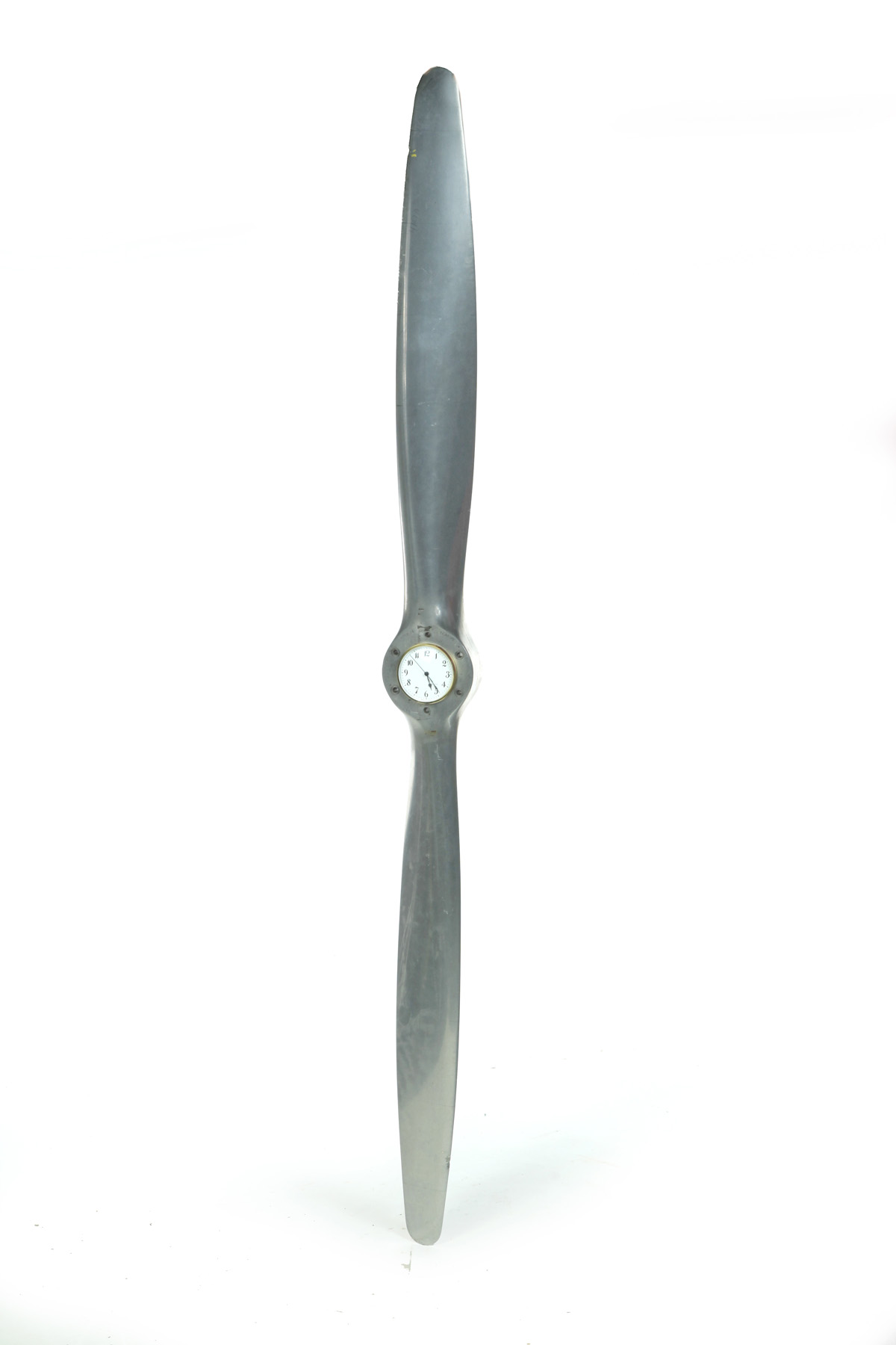 Appraisal: SENSENICH CORP ALUMINUM PROPELLER CLOCK American nd half- th century