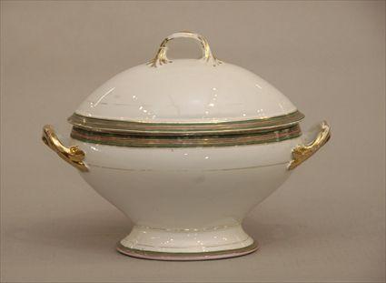 Appraisal: Large Covered Tureen Provenance from the Estate of Emma Pauline