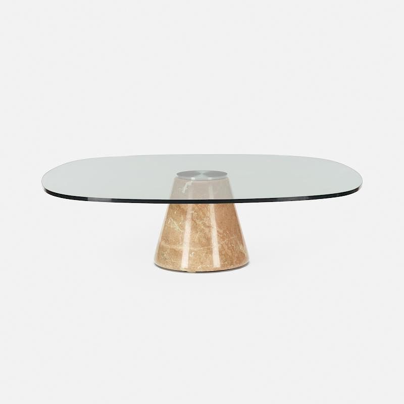 Appraisal: Giotto Stoppino Menhir coffee table Giotto Stoppino Menhir coffee table