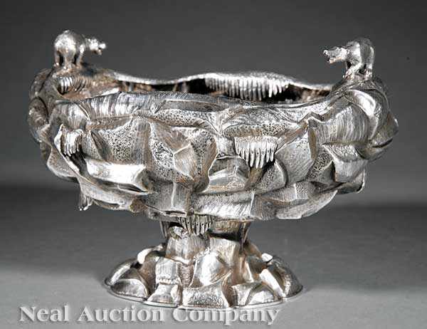 Appraisal: An American Sterling Silver Ice Bowl ret Ford Tupper New