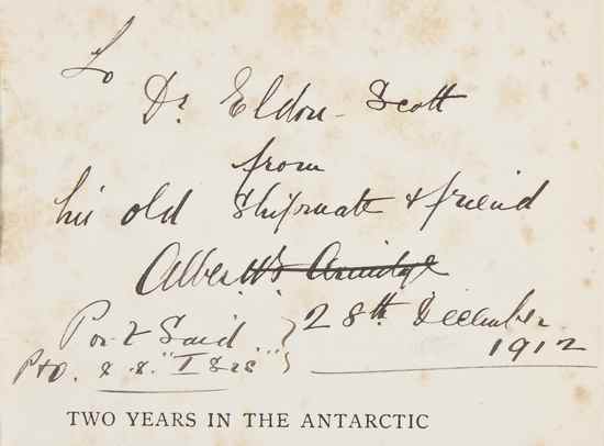 Appraisal: Armitage Lieutenant A B Two Year in the Antarctic first