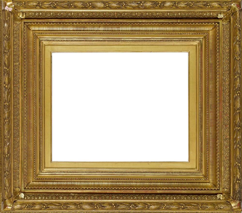 Appraisal: th CENTURY FRAME American th century Rabbet size - x