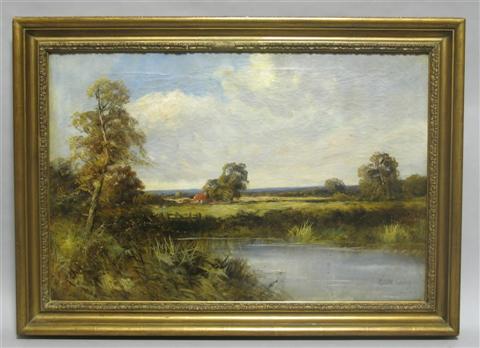 Appraisal: WALTER LEWIS BRITISH LATE TH CENTURY EARLY TH CENTURY RIVER