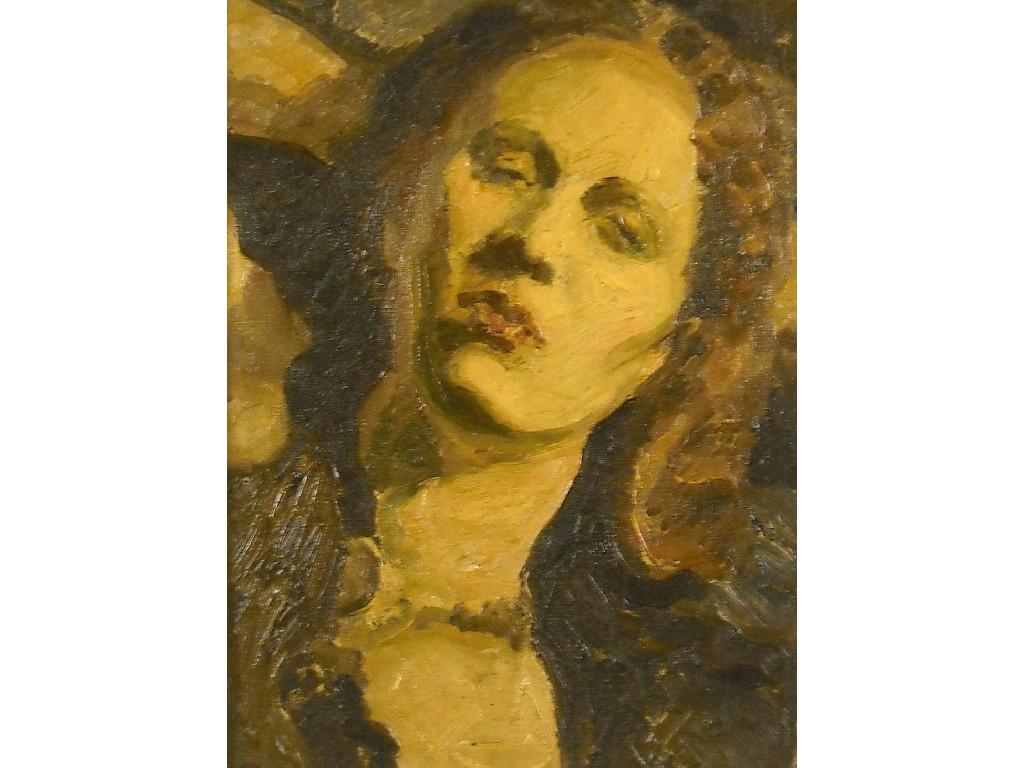 Appraisal: By Ronald Ossory Dunlop - - portrait of a female