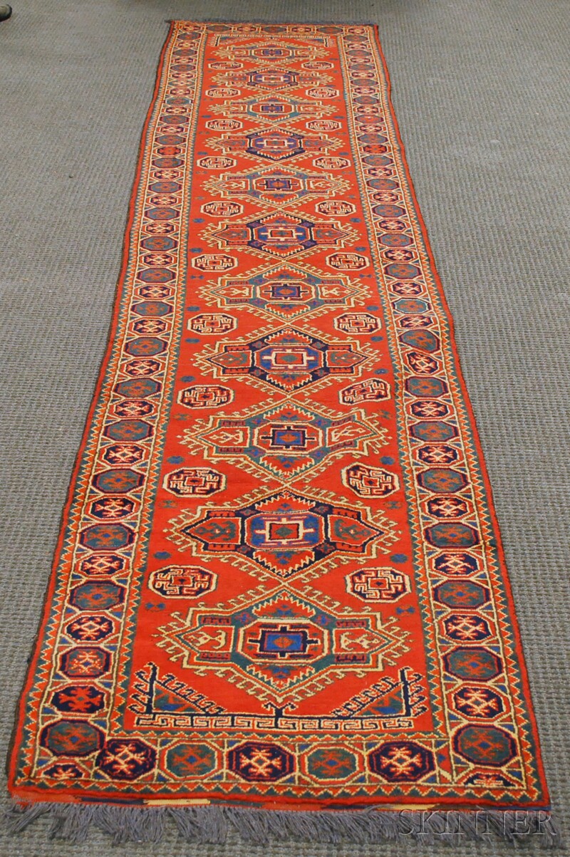 Appraisal: Anatolian Runner th century ft in x ft in